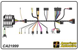 American Autowire Factory-Fit Wiring Harnesses for 1972 CAMARO - CA21999