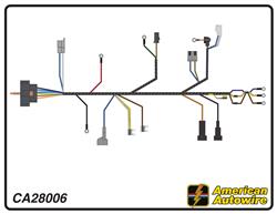 American Autowire Factory-Fit Wiring Harnesses for 1972 CAMARO - CA28006