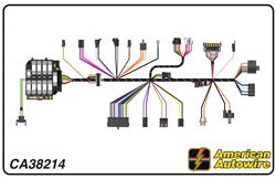 American Autowire Factory-Fit Wiring Harnesses for 1973 CAMARO - CA38214