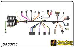 American Autowire Factory-Fit Wiring Harnesses for 1973 CAMARO - CA38215
