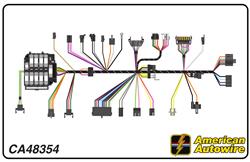 American Autowire Factory-Fit Wiring Harnesses for 1974 CAMARO - CA48354