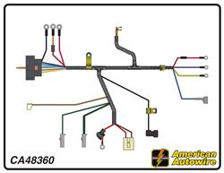 American Autowire Factory-Fit Wiring Harnesses CA48360