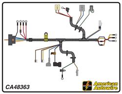 American Autowire Factory-Fit Wiring Harnesses CA48363
