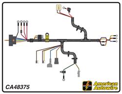 American Autowire Factory-Fit Wiring Harnesses for 1974 CAMARO - CA48375