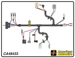American Autowire Factory-Fit Wiring Harnesses for 1974 CAMARO - CA48433