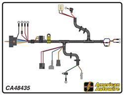 American Autowire Factory-Fit Wiring Harnesses for 1974 CAMARO - CA48435