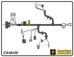 American Autowire Factory-Fit Wiring Harnesses for 1974 CAMARO - CA48436