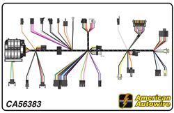 American Autowire Factory-Fit Wiring Harnesses for 1975 CAMARO - CA56383