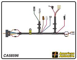 American Autowire Factory-Fit Wiring Harnesses for 1975 NOVA - CA58596