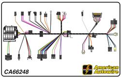 American Autowire Factory-Fit Wiring Harnesses for 1976 CAMARO - CA66248