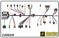 American Autowire Factory-Fit Wiring Harnesses for 1976 CAMARO - CA66249