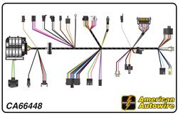 American Autowire Factory-Fit Wiring Harnesses for 1977 CAMARO - CA66448