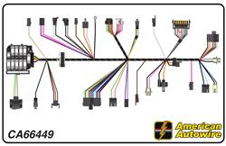 American Autowire Factory-Fit Wiring Harnesses for 1977 CAMARO - CA66449