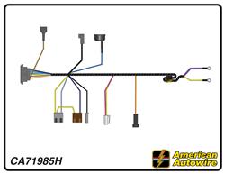 American Autowire Factory-Fit Wiring Harnesses for 1967 CAMARO - CA71985H