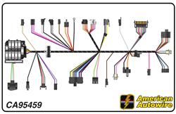 American Autowire Factory-Fit Wiring Harnesses for 1979 CAMARO - CA95459