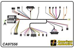 American Autowire Factory-Fit Wiring Harnesses for 1969 CAMARO - CA97556