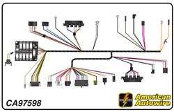 American Autowire Factory-Fit Wiring Harnesses for 1969 CAMARO - CA97598