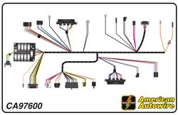 American Autowire Factory-Fit Wiring Harnesses for 1969 CAMARO - CA97600