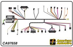 American Autowire Factory-Fit Wiring Harnesses for 1969 CAMARO - CA97658