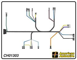 American Autowire Factory-Fit Wiring Harnesses for 1970 CHEVELLE, EL CAMINO - CH01303
