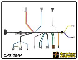 American Autowire Factory-Fit Wiring Harnesses for 1970 CHEVELLE, EL CAMINO, MONTE CARLO - CH01304H