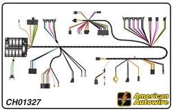American Autowire Factory-Fit Wiring Harnesses for 1970 CHEVELLE, EL CAMINO - CH01327