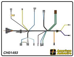 American Autowire Factory-Fit Wiring Harnesses for 1970 CHEVELLE, EL CAMINO, MONTE CARLO - CH01493