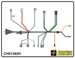 American Autowire Factory-Fit Wiring Harnesses for 1970 CHEVELLE, EL CAMINO, MONTE CARLO - CH01493H