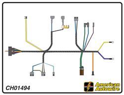 American Autowire Factory-Fit Wiring Harnesses for 1970 CHEVELLE, EL CAMINO, MONTE CARLO - CH01494
