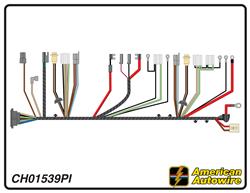 American Autowire Factory-Fit Wiring Harnesses for 1970 CHEVELLE, EL CAMINO - CH01539PI