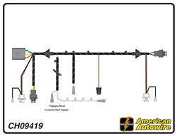 American Autowire Factory-Fit Wiring Harnesses for 1970-1972 EL CAMINO - CH09419