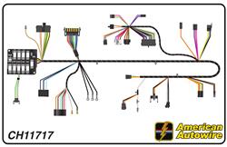 American Autowire Factory-Fit Wiring Harnesses for 1970 CHEVELLE, EL CAMINO, MONTE CARLO - CH11717