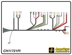 American Autowire Factory-Fit Wiring Harnesses for 1971 CHEVELLE, EL CAMINO - CH11721PI