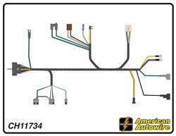 American Autowire Factory-Fit Wiring Harnesses for 1971 CHEVELLE, EL CAMINO - CH11734