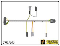 American Autowire Factory-Fit Wiring Harnesses for 1972 CHEVELLE, MONTE CARLO - CH27002