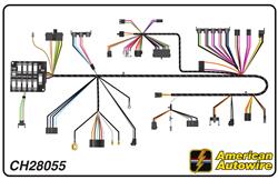 American Autowire Factory-Fit Wiring Harnesses for 1972 CHEVELLE, EL CAMINO - CH28055