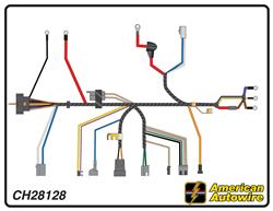 American Autowire Factory-Fit Wiring Harnesses for 1972 CHEVELLE, EL CAMINO, MONTE CARLO - CH28128