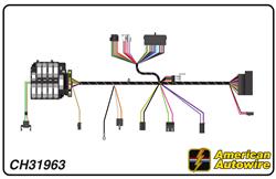 American Autowire Factory-Fit Wiring Harnesses CH31963