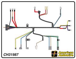 American Autowire Factory-Fit Wiring Harnesses CH31987