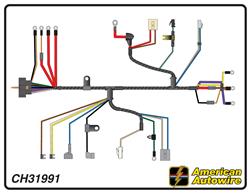 American Autowire Factory-Fit Wiring Harnesses CH31991