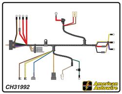 American Autowire Factory-Fit Wiring Harnesses CH31992