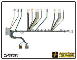 American Autowire Factory-Fit Wiring Harnesses for 1973 LAGUNA - CH38281
