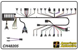 American Autowire Factory-Fit Wiring Harnesses for 1964 CHEVELLE, EL CAMINO - CH48205