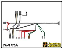 American Autowire Factory-Fit Wiring Harnesses for 1964 CHEVELLE, EL CAMINO - CH49125PI