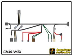 American Autowire Factory-Fit Wiring Harnesses for 1964 CHEVELLE, EL CAMINO - CH49126DI