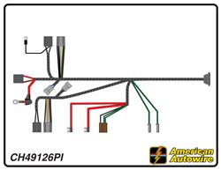 American Autowire Factory-Fit Wiring Harnesses for 1964 CHEVELLE, EL CAMINO - CH49126PI