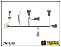 American Autowire Factory-Fit Wiring Harnesses for 1964 CHEVELLE - CH49278