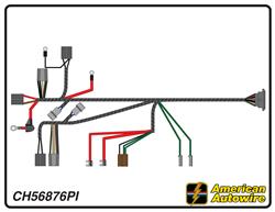 American Autowire Factory-Fit Wiring Harnesses for 1965 CHEVELLE, EL CAMINO - CH56876PI