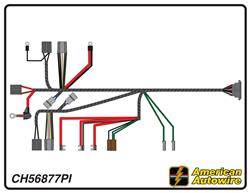 American Autowire Factory-Fit Wiring Harnesses for 1965 CHEVELLE, EL CAMINO - CH56877PI