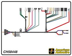 American Autowire Factory-Fit Wiring Harnesses CH58448